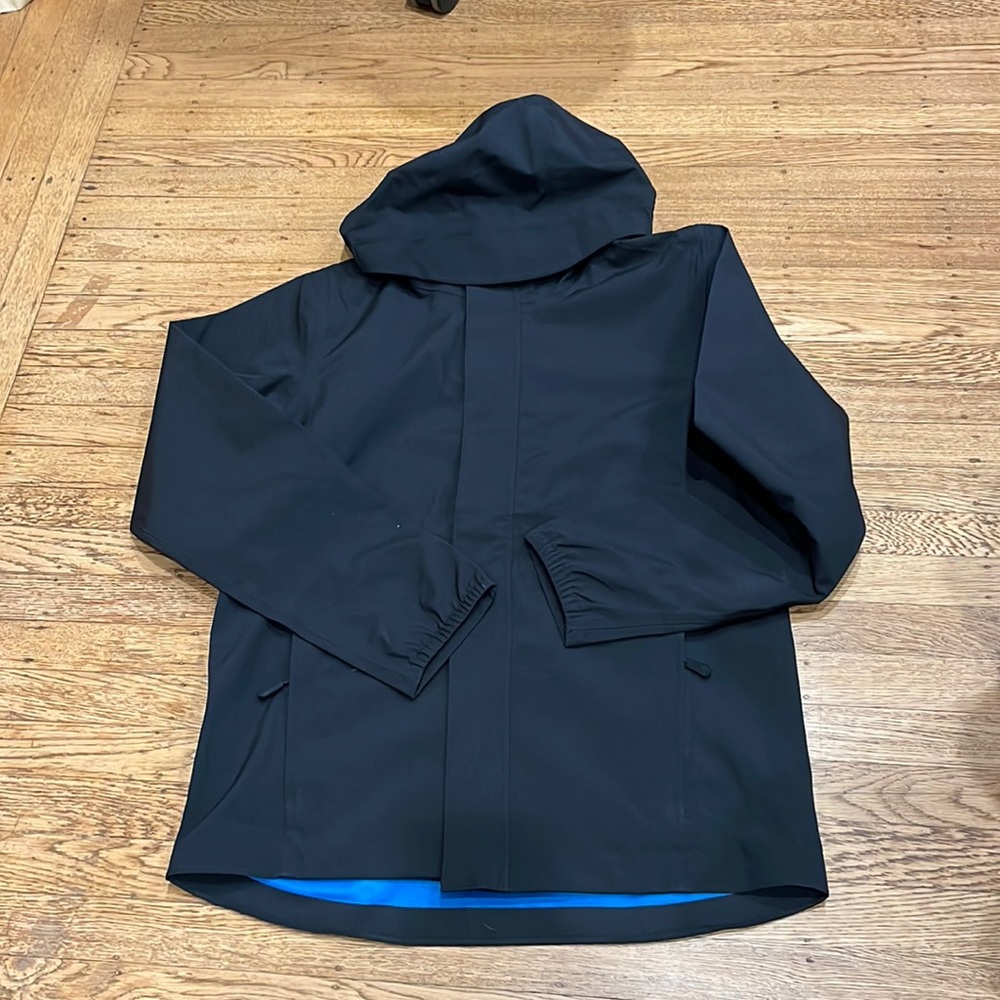 Rain shell waterproof jacket